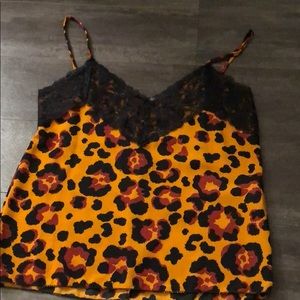 Leopard print tank